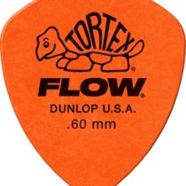 DUNLOP TORTEX® FLOW® PICKS – Standard .60 mm – Orange (Set of 12 pieces)