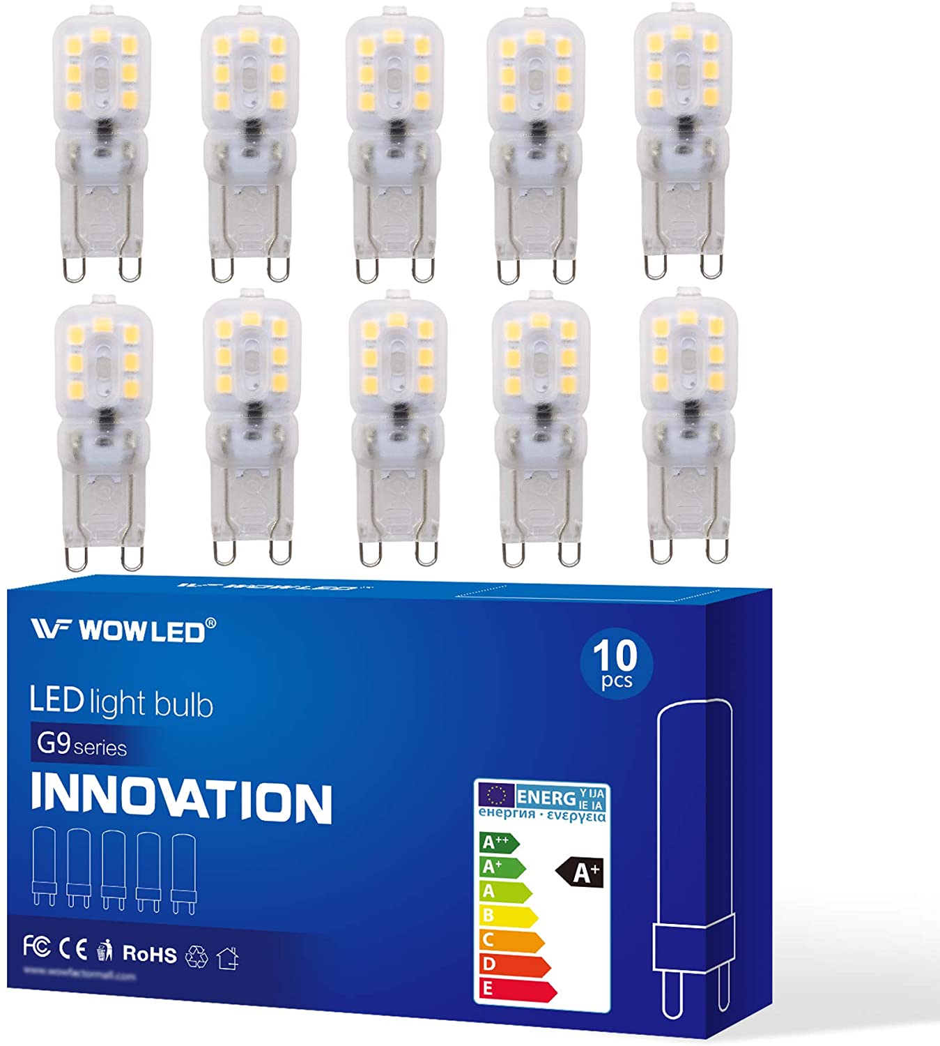 G9 LED Bulbs - Low Priced WOWLED G9 LED Light Bulbs 