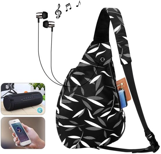 HAWEE Sport Sling Backpack Travel Chest Shoulder Bag Crossbody Daypack Casual for Men Women Teens Work Travel Study Outdoor Climbing Hiking Running - Image 2