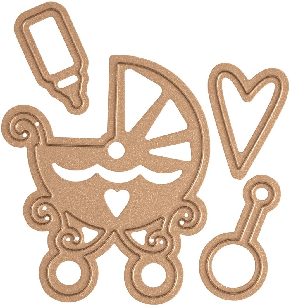 Spellbinders Spellbinders Shapeabilities Die D-Lites-Sweet Baby, Multicolor, 0.25 x 8.89 x 17.14 cm - Image 3