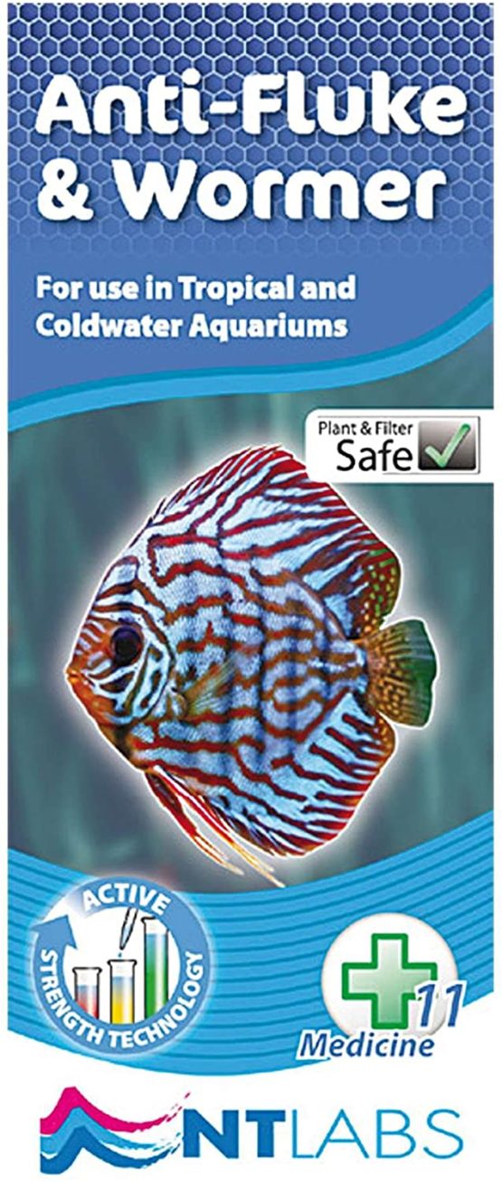 NT Labs NT480 Anti-Fluke & Wormer Aquarium Treatment