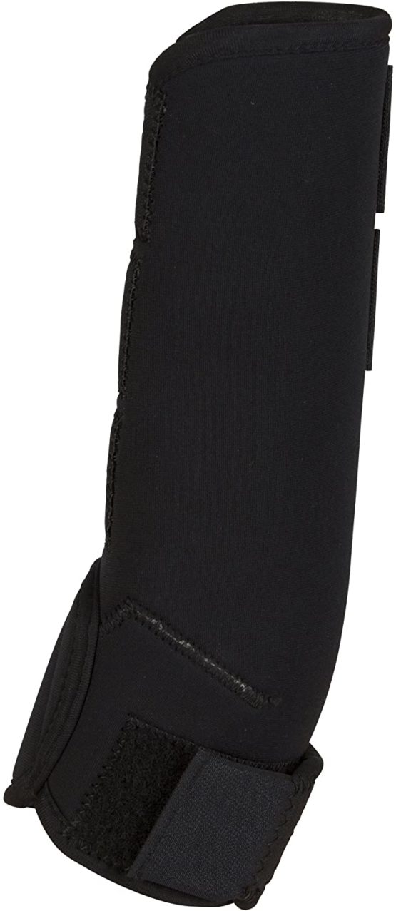 Kerbl 320131 Fetlock Boots Synthetic Rubber Pony Set of 4 Black - Image 3