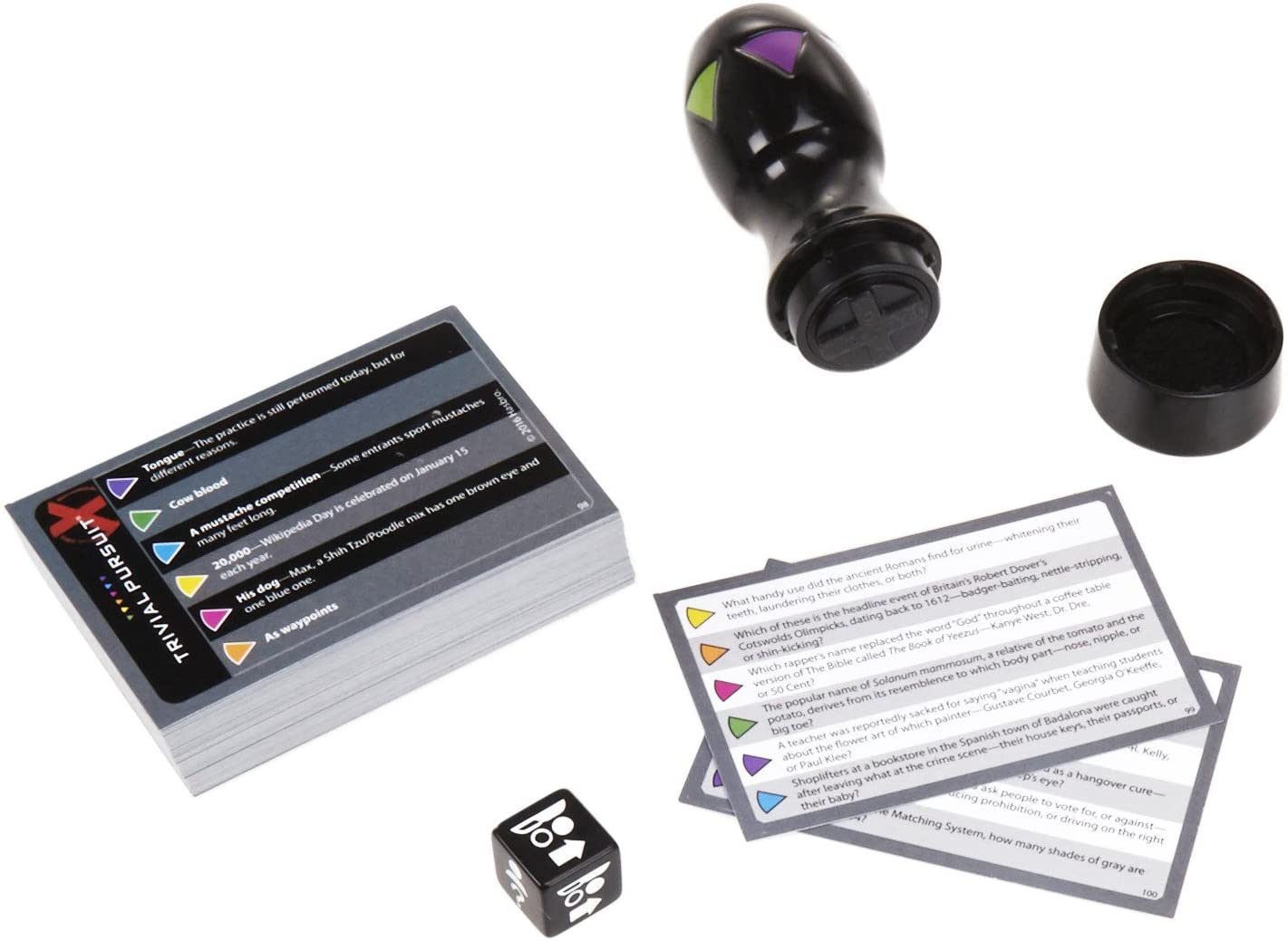 Hasbro - Trivial Pursuit X Game (Explicit Content-Adults Only), Multicolor, Medium - Image 2