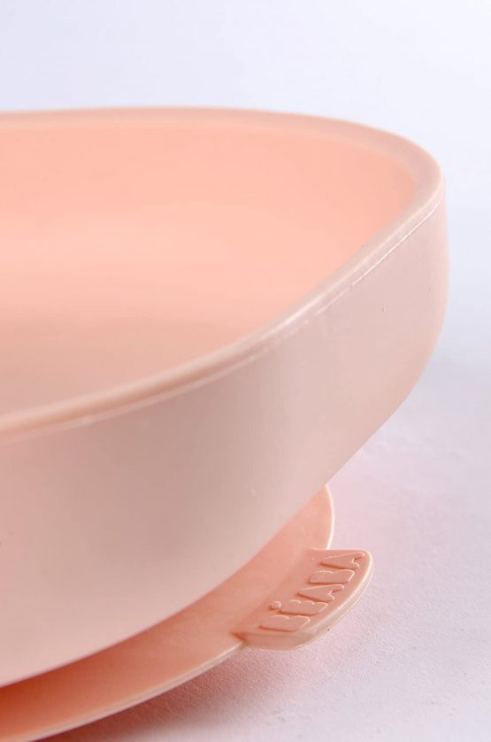Béaba - Silicone Feeding Suction Plate - for Babies and Children - Pink - Image 3