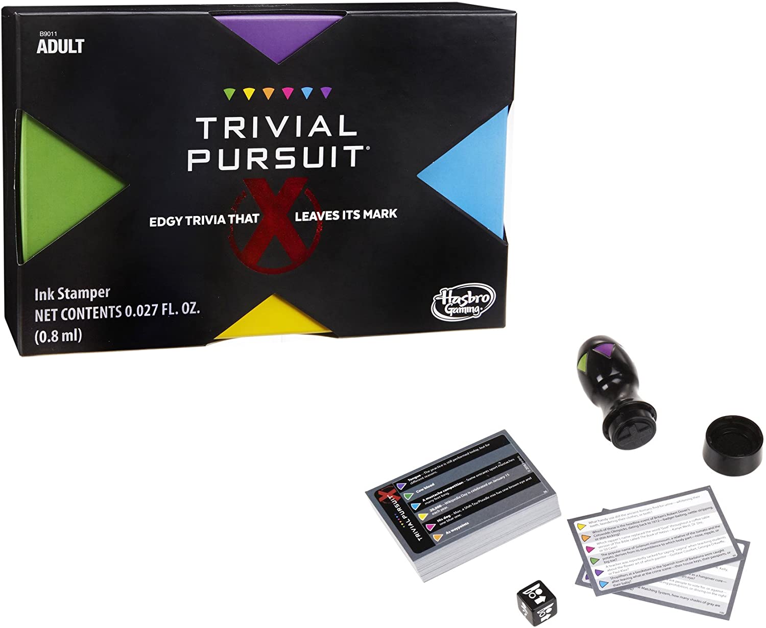 Hasbro - Trivial Pursuit X Game (Explicit Content-Adults Only), Multicolor, Medium - Image 3