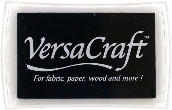 Tsukineko Versacraft Ink Pad Real, Black