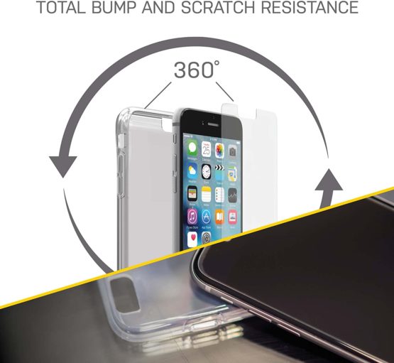 OtterBox Clearly Protected Bundle, Transparent Skin with Performance Glass for Apple iPhone 5/5s/SE - Image 4