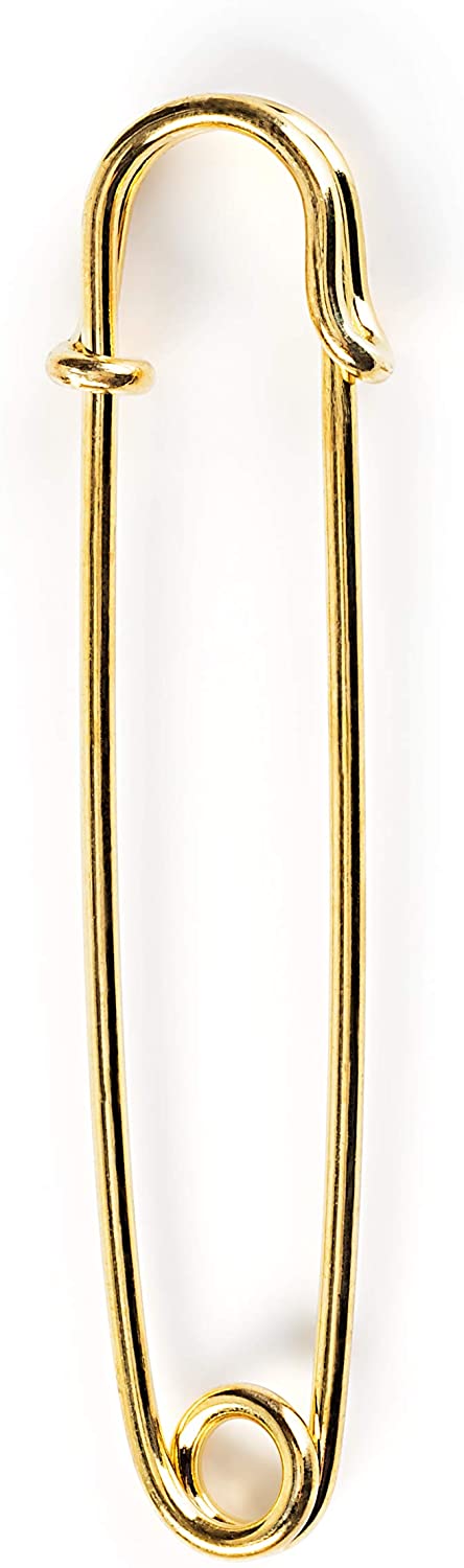 Prym Kilt Pin Brass 76 mm Gold col Lacquered - Image 2