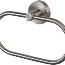 Haceka Towel ring Kosmos Tec, Metal, Silver, 15 x 15 x 5 cm