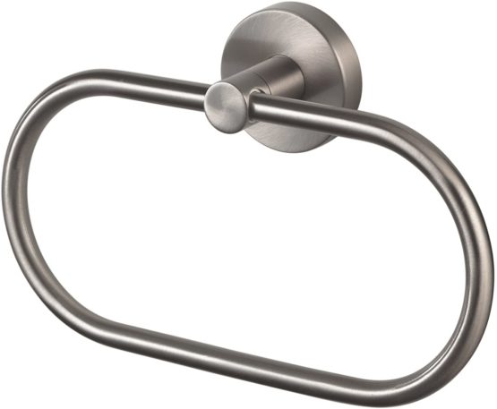 Haceka Towel ring Kosmos Tec, Metal, Silver, 15 x 15 x 5 cm