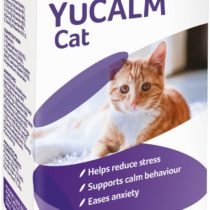 Lintbells | YuCALM Cat | Calming Supplement for Cats who are Stressed or Nervous, All Ages and Breeds | 30 Capsules