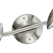 EGLO 92644 GU10-LED Satin Nickel, Chrome Spotlight MAGNUM-LED