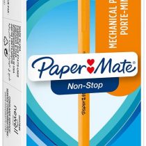 Paper Mate Non-Stop Mechanical Pencil | 0.7mm | HB #2 | Yellow Barrel | 12 Count