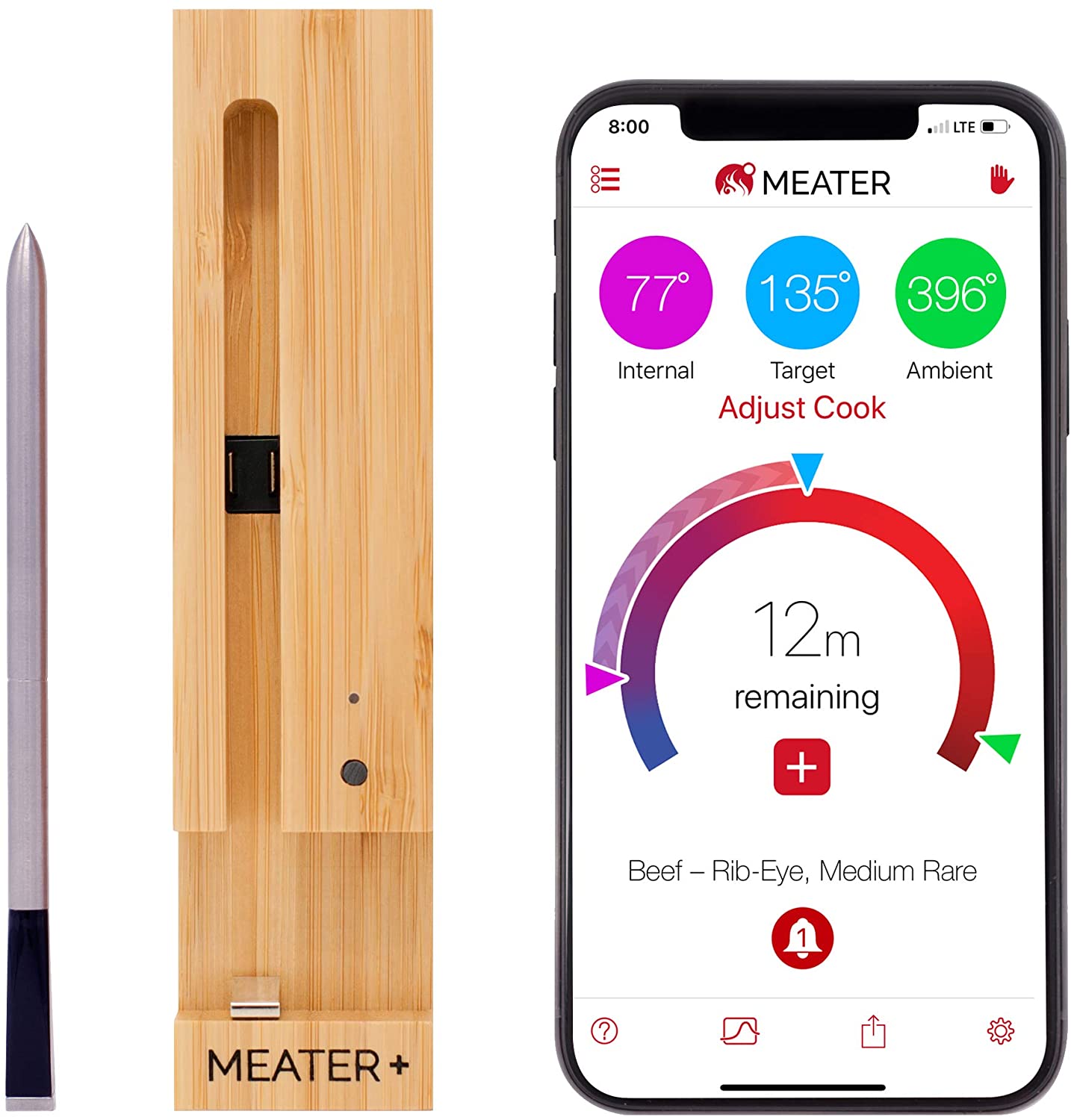MEATER Plus, Brown