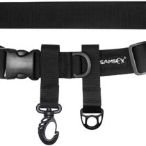 SAMSFX Adjustable Nylon Waist Belt Straps for Waterproof Carp Coarse Fishing Chest Waders Wellies