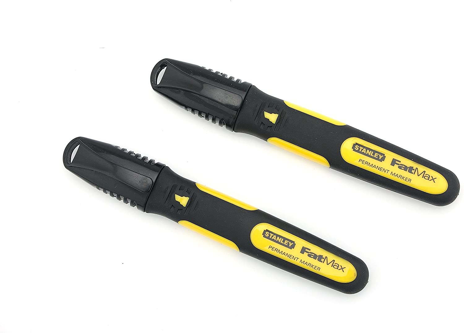 Stanley 0-47-314 FatMax Chisel Tip Marker (Pack of 2) - Black - Image 3