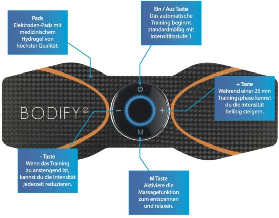 Bodify® EMS Arm & Leg Trainer for targeted Muscle Stimulation! - Arm Trainer for Men & Women - Arm Shaping Device – Electric Body Workout for Weight loss – Integrated Massage The ORIGINAL - Image 2