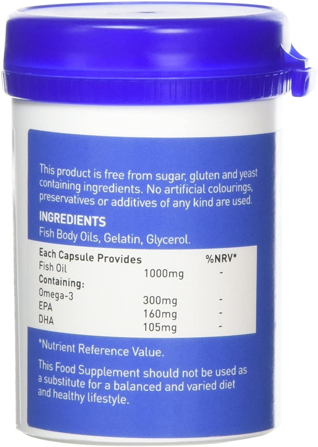 Valupak Omega-3 Fish Oil 1000mg - 30 Capsules, Other, 1 count (Pack of 30) - Image 3