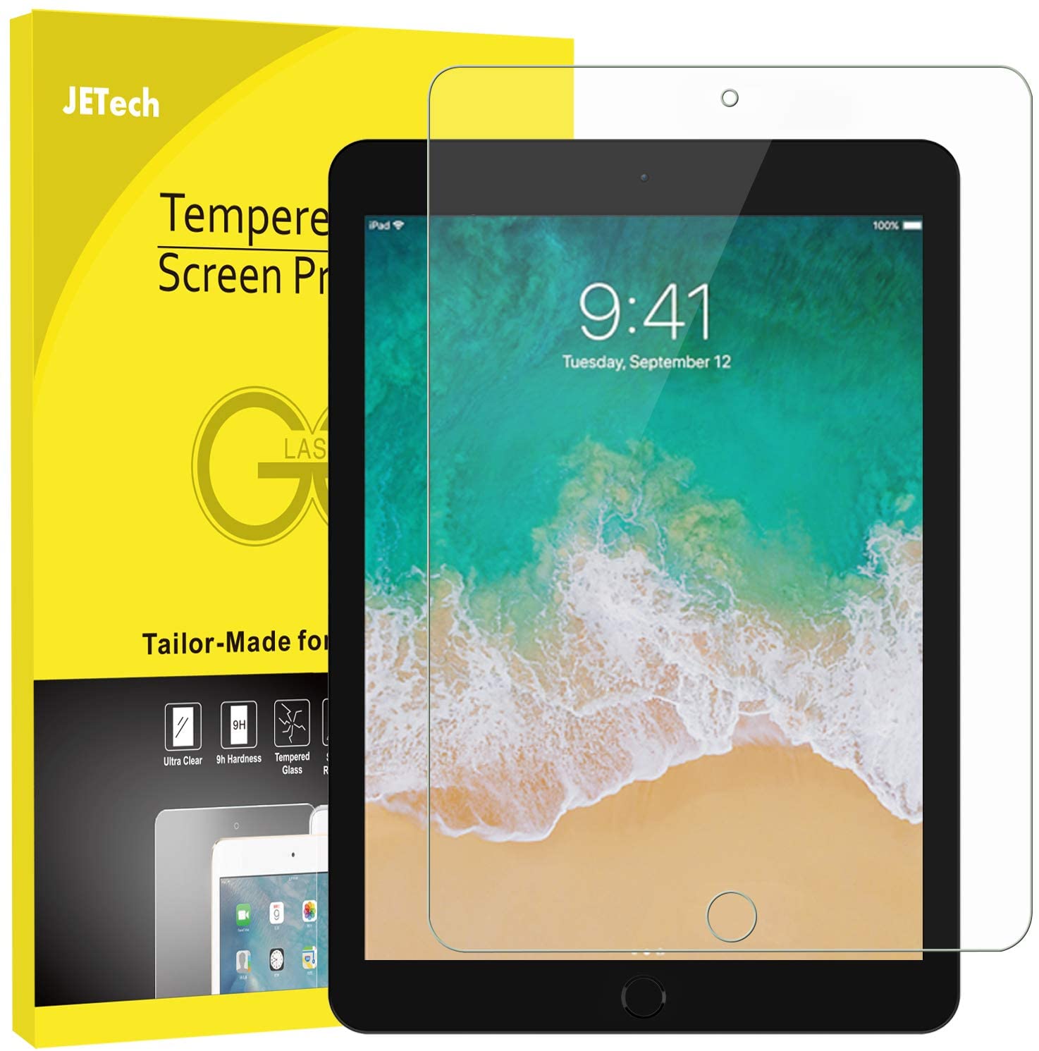 Jetech Screen Protector for iPad Pro 12.9 Inch - Thumbnail 2