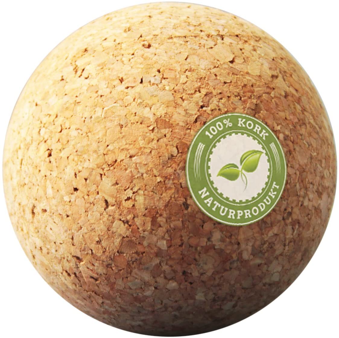 Massage Ball Natural Set 5 cm with Training Instructions Exercise Book