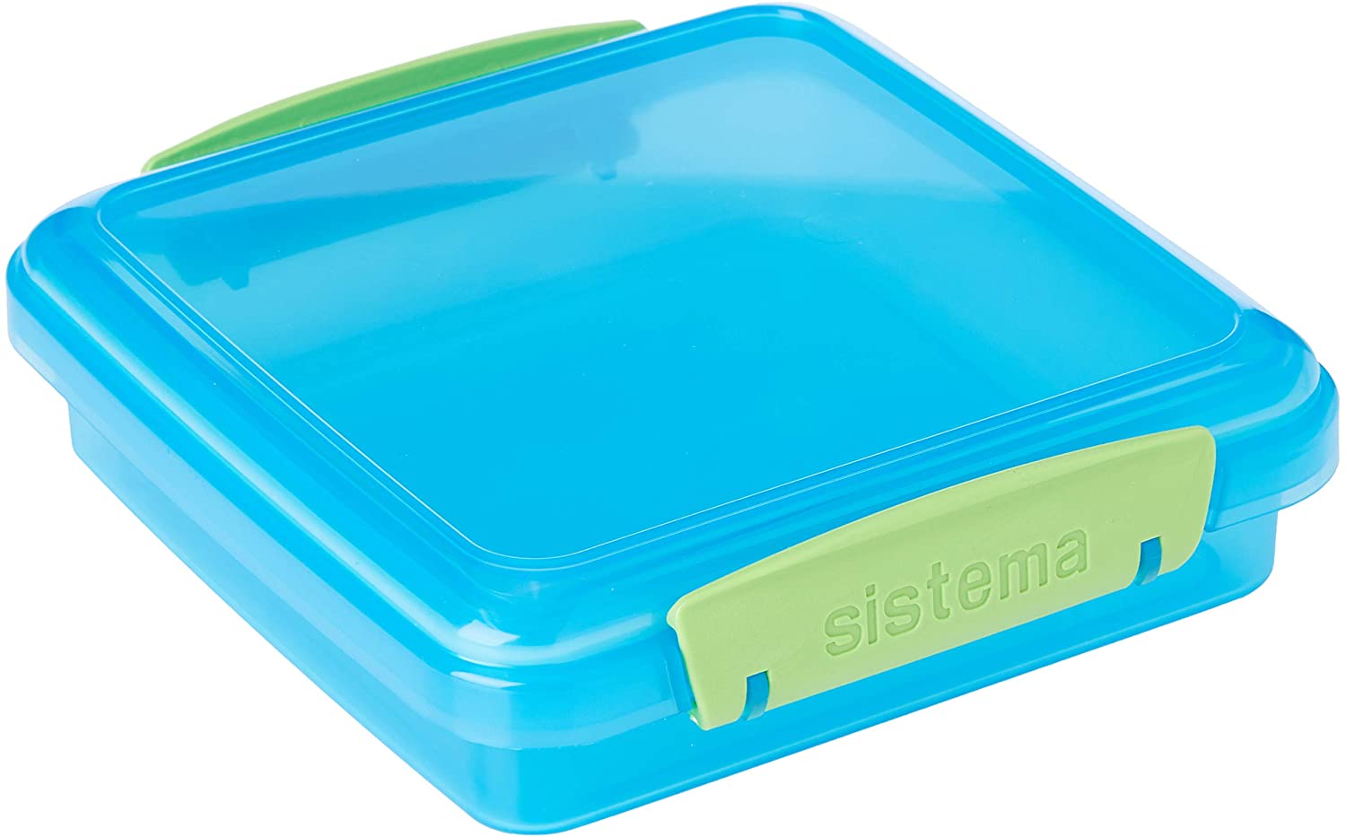 Sistema Lunch Sandwich Boxes, Assorted Colours, 3 x 450 ml - Image 4
