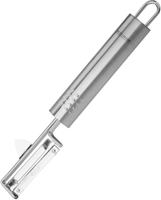 Fackelmann Stainless Steel Peeler, Silver, 20 x 2.5 x 1.6 cm