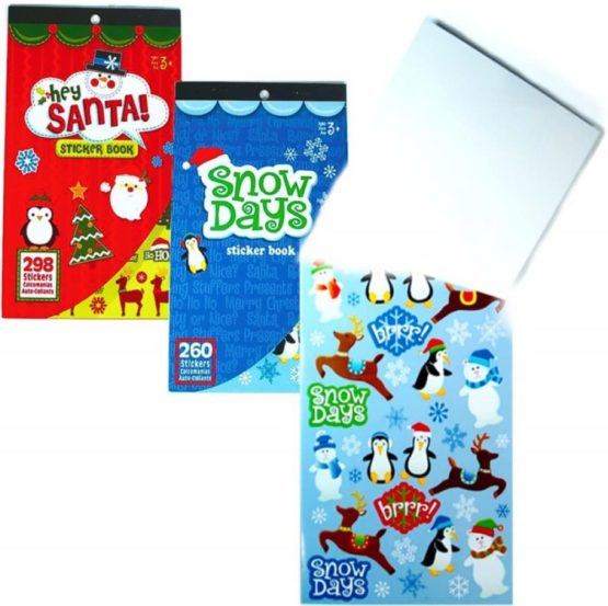 2 x Christmas Sticker Books - Image 2