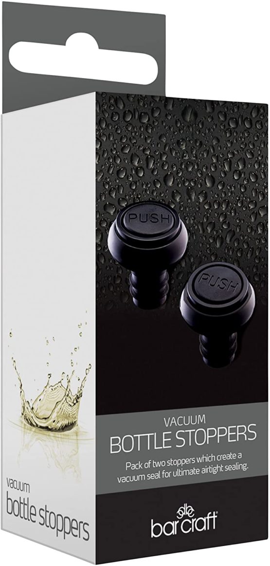 BarCraft Wine Vacuum Stoppers for KCBCWINSTOP, Pack of 2 - Image 2