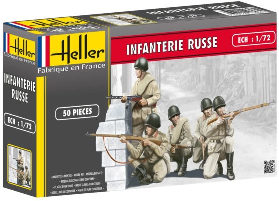 Heller 49603" Infanterie Russe Plastic Model Kit, 1:72 Scale