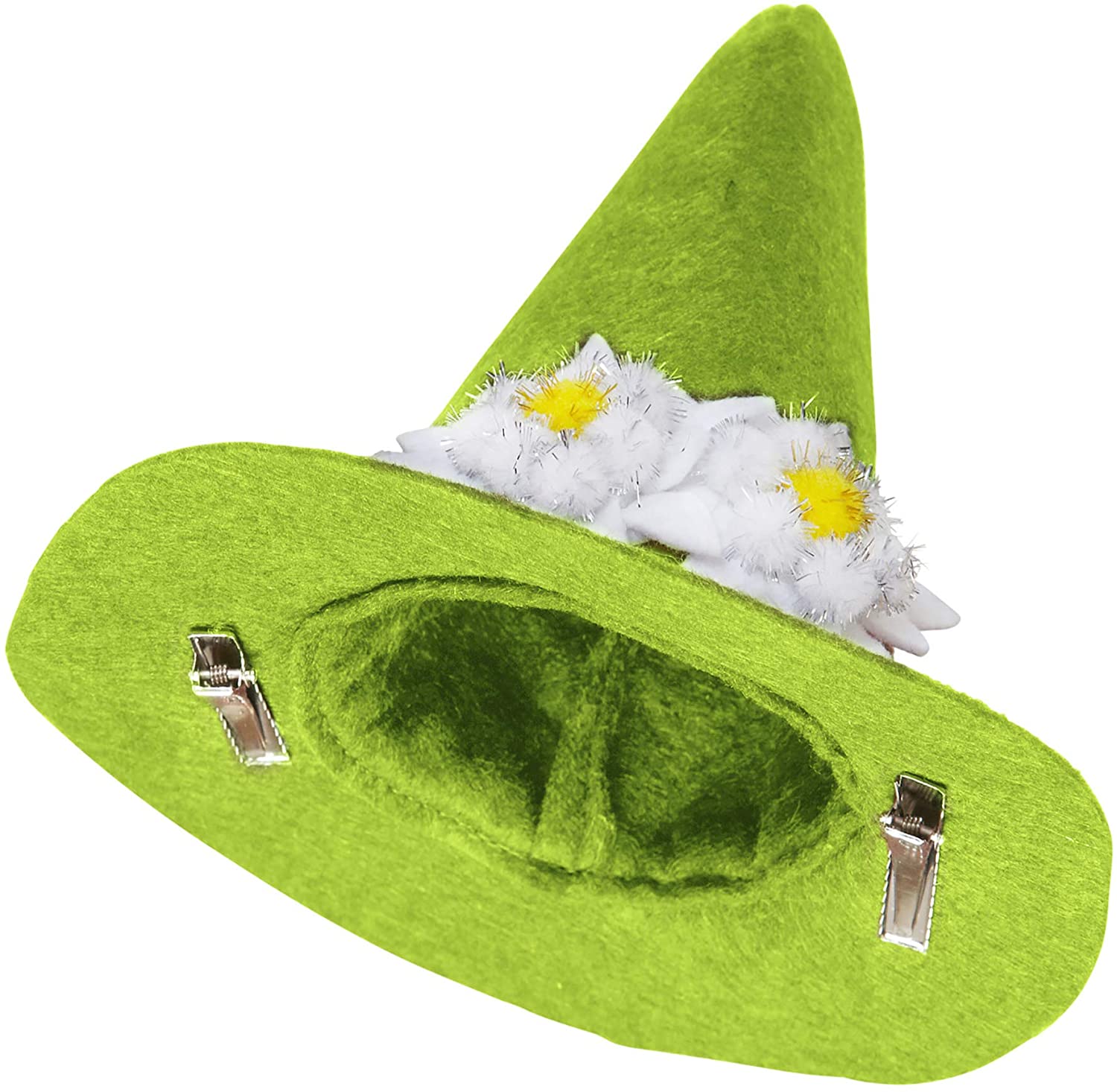 Widmann ? Bavarian Mini Hat with Edelweiss Green - Image 3