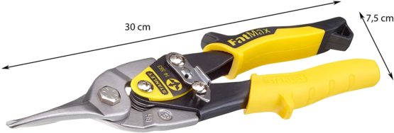 Stanley Aviation Snips – Straight Cut (2-14-563) - Image 4
