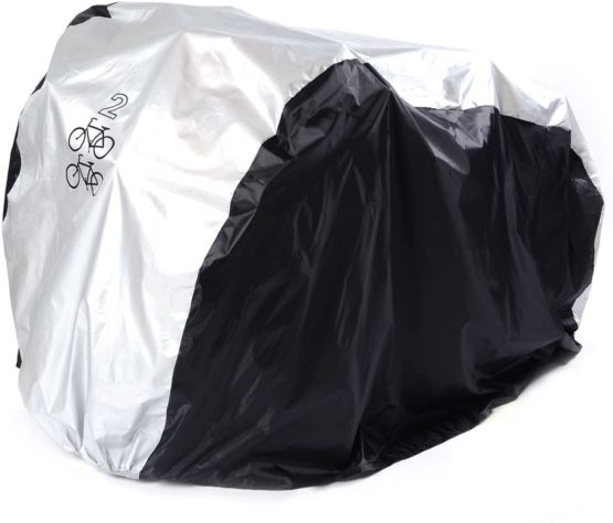Maveek for 2 Bike Cycle Bicycle Rain Waterproof Cover All Weather Dust Resistant UV Protection
