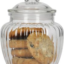 KitchenCraft Home Made Small Glass Storage Jar, 600 ml (1 Pint)