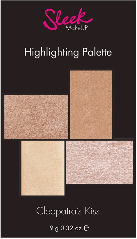 Sleek MakeUP Highlighting Palette, Long Lasting, Lightweight, Intense Colour, Easy to Blend, Cleopatra’s Kiss, 9g - Image 3