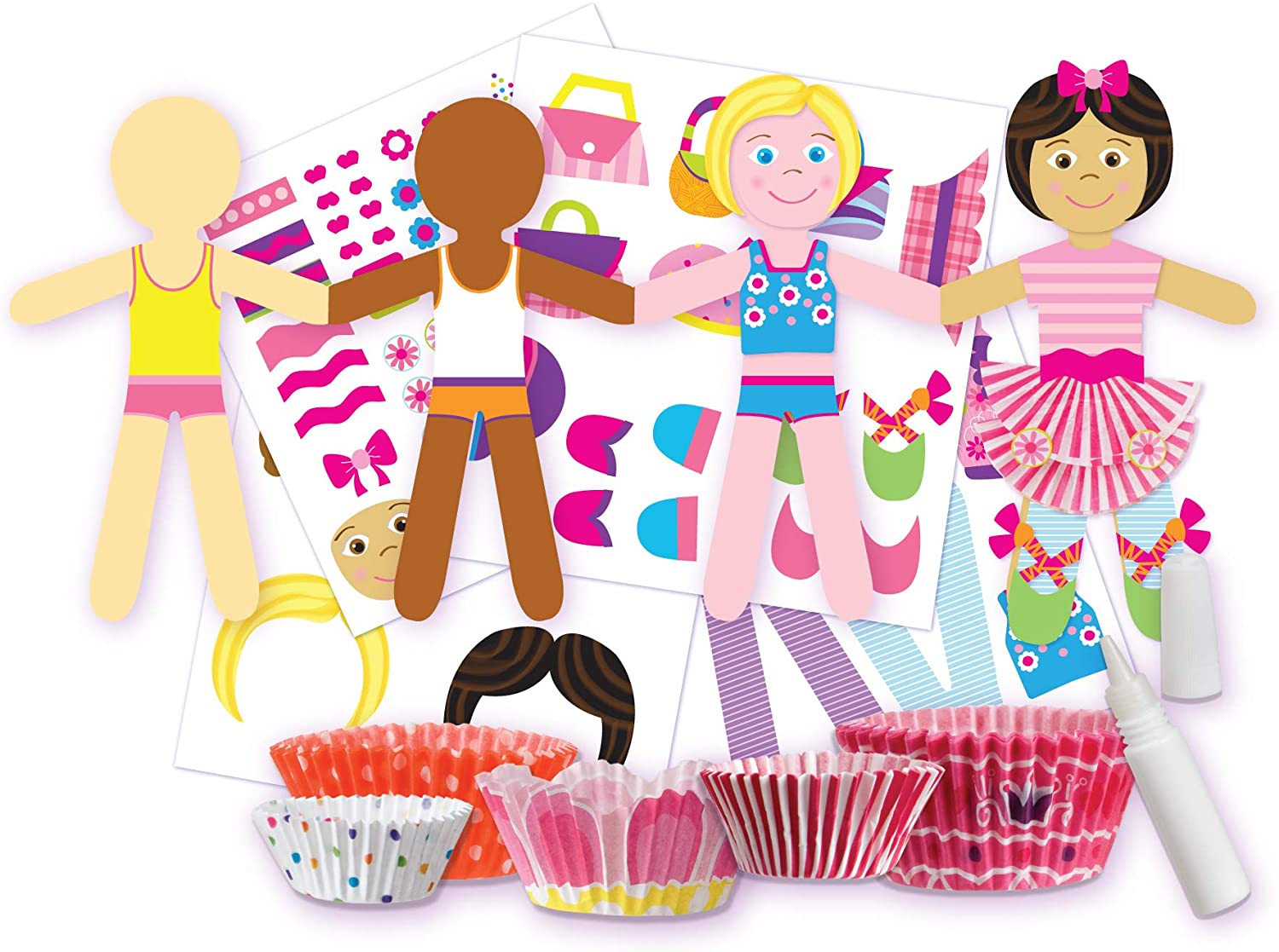 ALEX Toys Paper Chain Dolls POPS Craft (4-Piece) – BigaMart