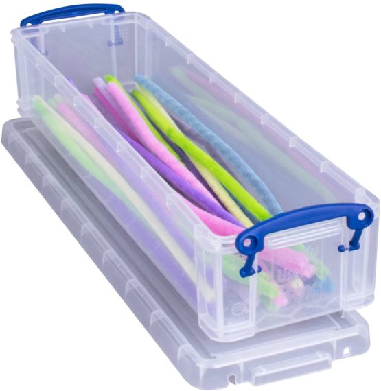 Really Useful Storage Box 1.5 Litre Clear - Image 2