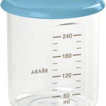 BEABA Maxi Portion Conservation Jars, 240 ml, Tritan Blue