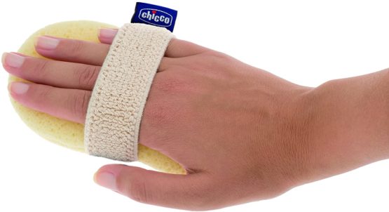 Chicco 0000786600000 Soft Sponge Glove, Yellow - Image 2