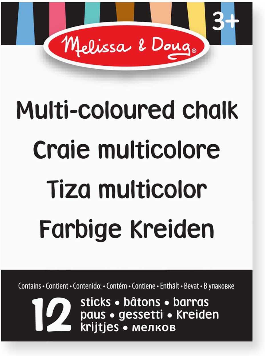 Melissa & DougMulti Colored Chalk 12 pc - Image 2