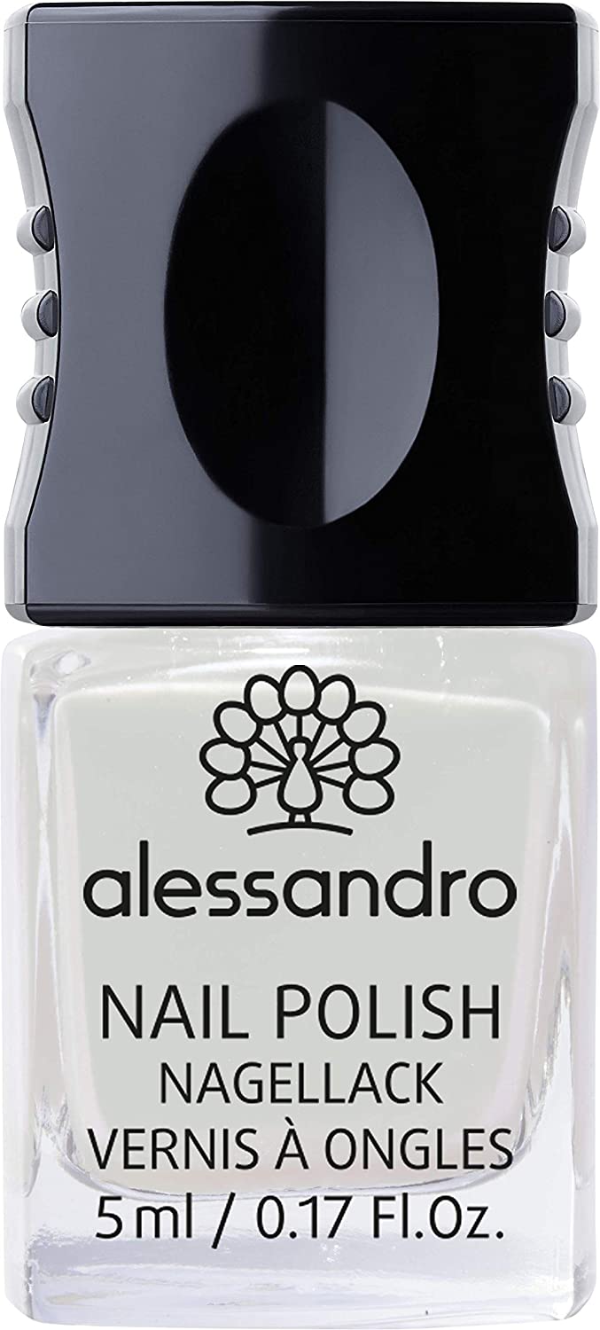 alessandro Standard Paint 02 Moonlight Kiss, 10 ml, White, 10 ml (Pack of 1)