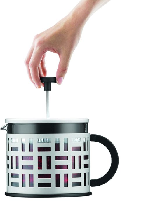 Bodum Eileen Tea Press with Plastic Infuser, Borosilicate Glass - 1.5 L/51 oz, Shiny - Image 4