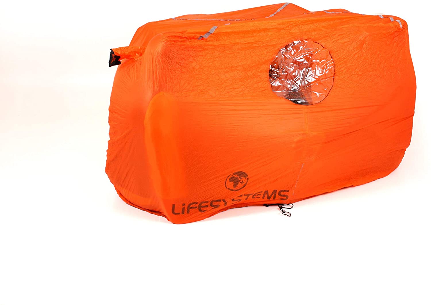 Lifesystems Emergency Storm Mountain Survival Shelter for Hiking and Mountaineering 4 Person, Orange, Four Person