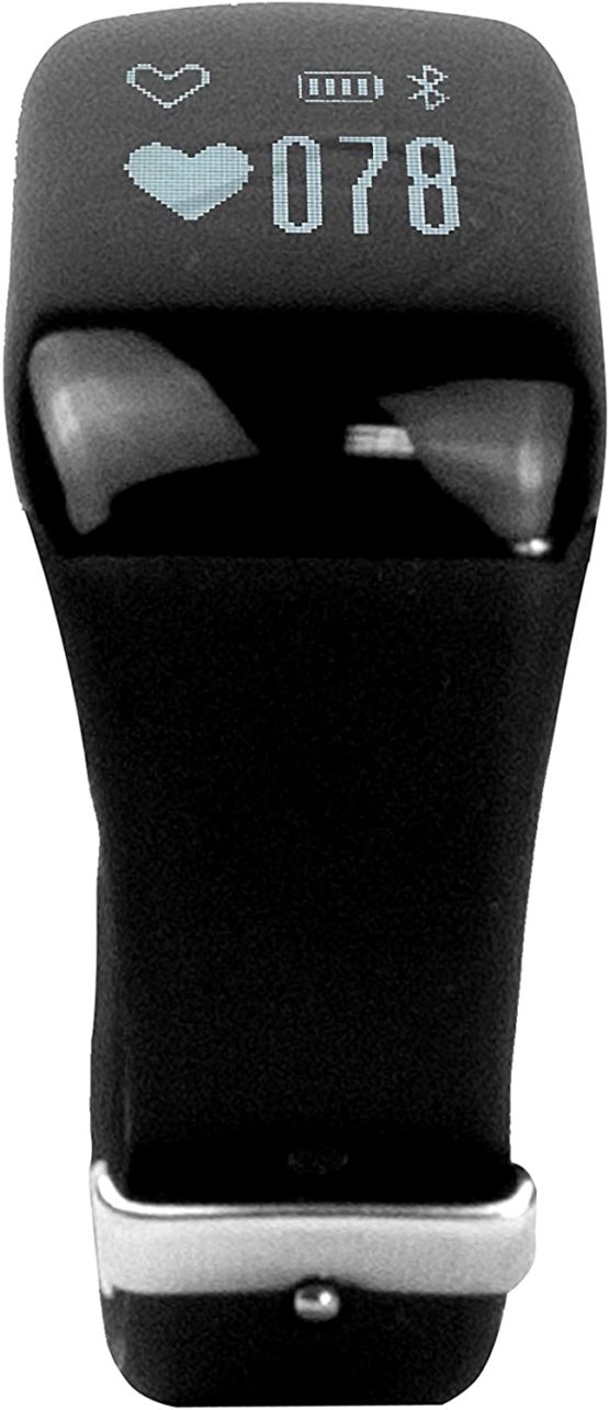 Prixton at700 - Activity Bracelet 0.5 inch with Bluetooth, Black - Image 2