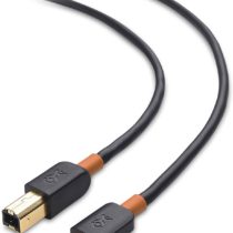 Cable Matters USB C Printer Cable (USB C to USB B Cable/USB-C to Printer Cable) in Black 2m