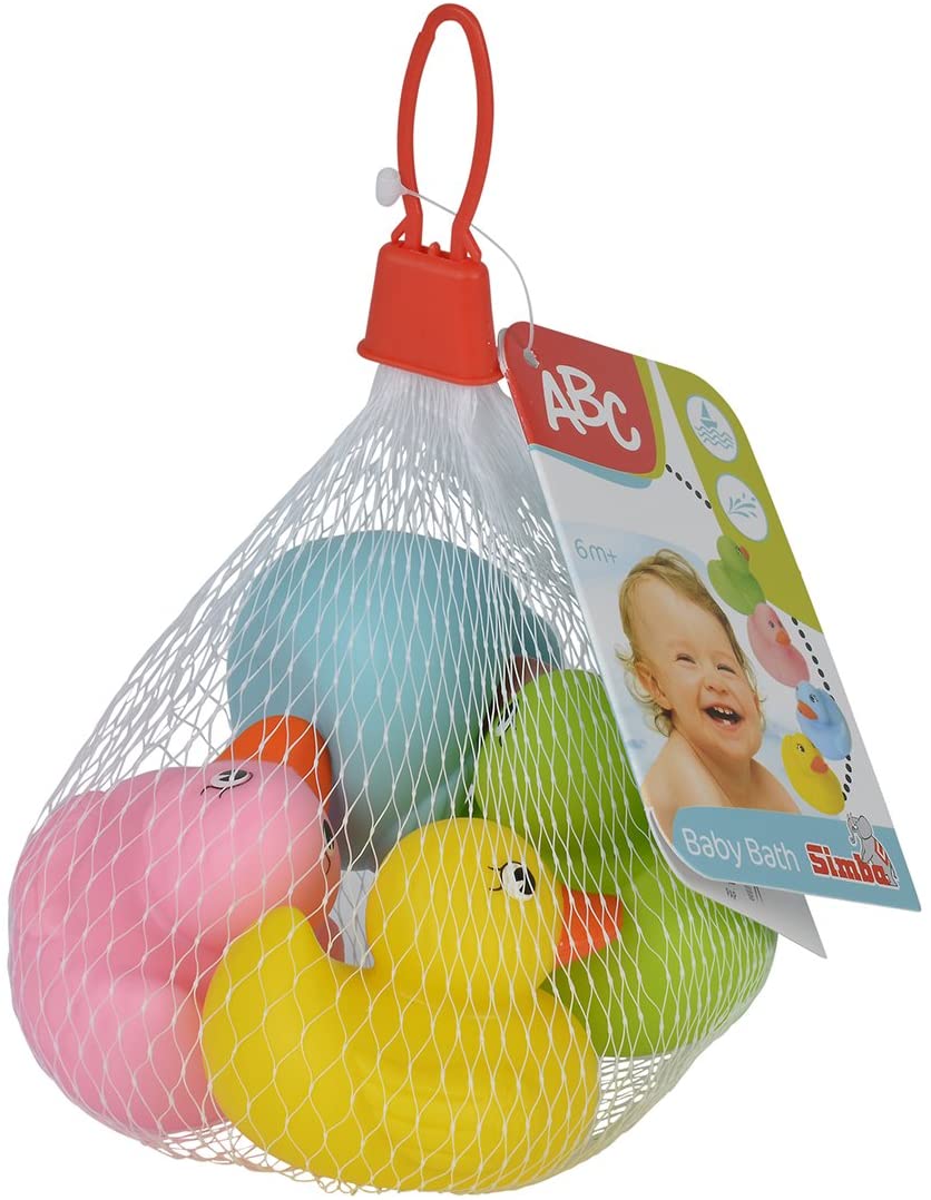 Simba 104010028 "ABC - Ducks Bath Toy Set, Multicolor, Small - Image 2