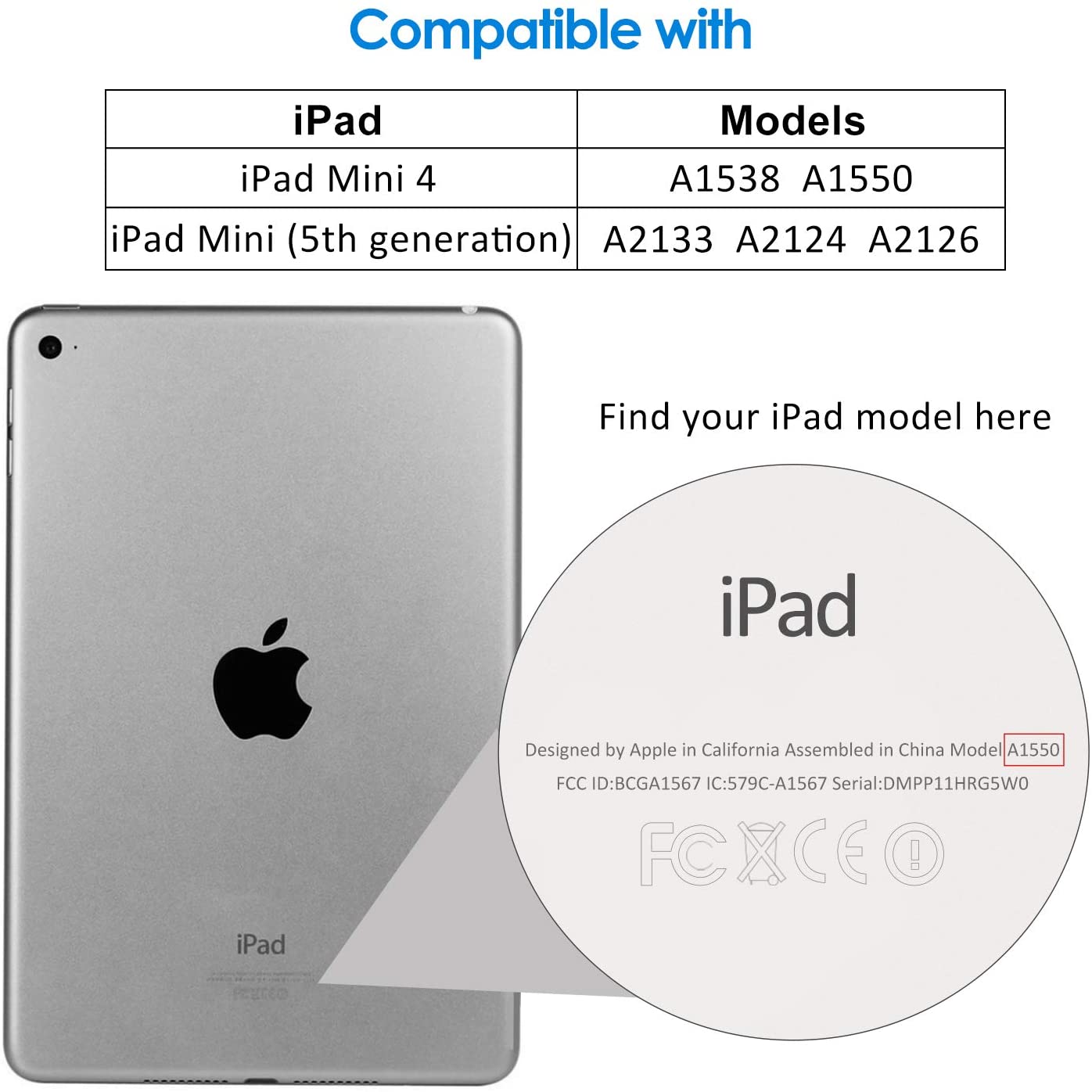 JETech Screen Protector for iPad mini 5/4 (2019/2015 Model, 5th/4th Generation), Tempered Glass Film, 2-Pack - Image 2