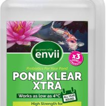 envii Pond Klear Xtra – Green Pond Water Cleaner Is 3x Stronger Than Pond Klear – Treats Up To 60,000 Litres
