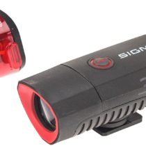 Sigma Sport LED Bicycle Light BUSTER 300/Nugget II Flash, rechargeable Headlight + Rearlight, black