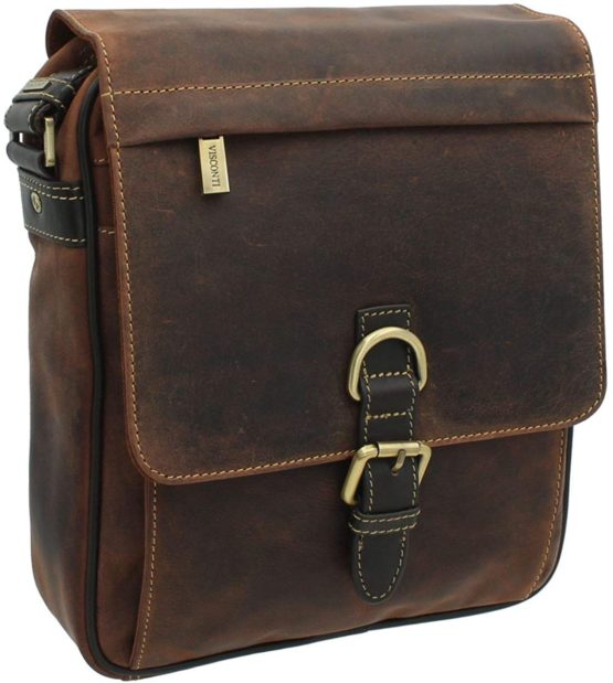 Visconti Leather Messenger Bag Style 16011 - Image 3