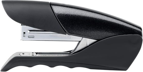 Rexel Gazelle Half Strip Stapler, 25 Sheet Capacity, Stand Up Design, Uses 24/6/ and 26/6 Staples, Metal Body, Black, 2100010 - Image 2